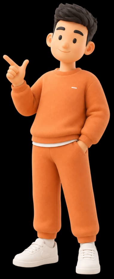 3D Boy Mascot