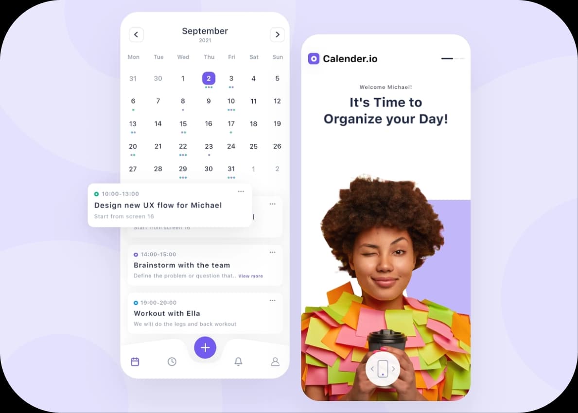Calendar App for Big SASS Company
